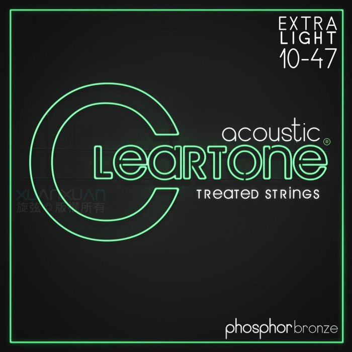 弦類任三包免運 Cleartone 1047 1152 1253 1356 民謠吉他 磷青銅弦【唐尼樂器】