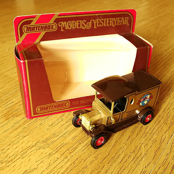 Matchbox 火柴盒老爺車模 YY MOY Y12 T型轎車 Model T銀石塗裝