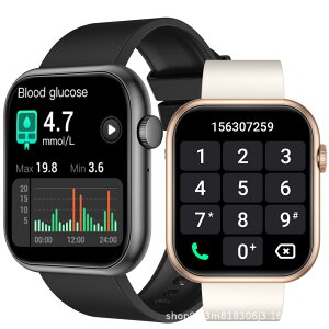 新款QX7PRO金屬方血壓血氧健康檢測藍牙通話游戲音樂智能手表 全館免運
