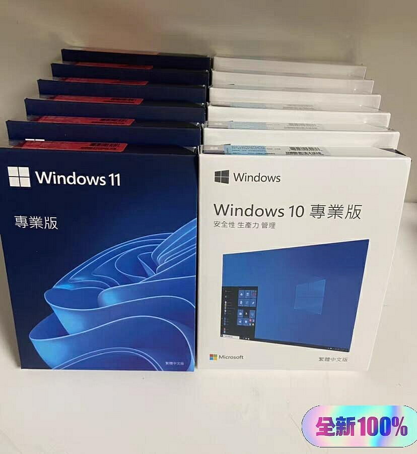 微軟Win11 Pro專業版彩盒 USB安裝 繁體中文 正版授權 多語言切換 企業家用 快速啟動 永【微軟批發零售】
