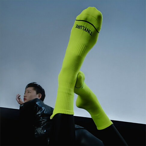 Tinylure 螢光失控螢光襪 童襪 親子襪 潮襪【APP享6%回饋】 1