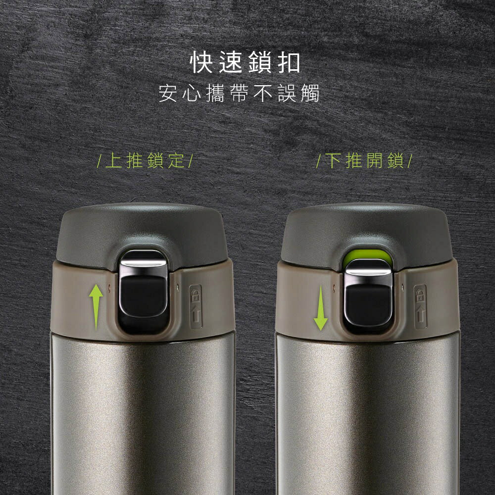 【KINYO】304不鏽鋼大容量保溫杯 520ml (KIM) 6