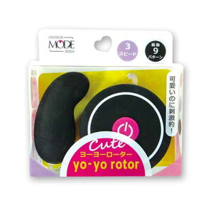 [漫朵拉情趣用品]日本MODE＊yo-yo rotor（ヨーヨーローター）Ｇ-ブラックピンク 可愛造型G點跳蛋(粉+黑) [本商品含有兒少不宜內容]DM-9092223