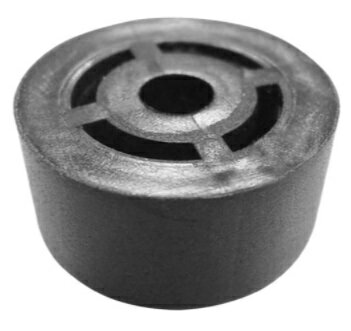 FF-37 黑色橡膠腳墊 直徑12.5mm 高度6.4mm PLASTIC FOOT -1000入/包 (含稅)【佑齊企業 iCmore】