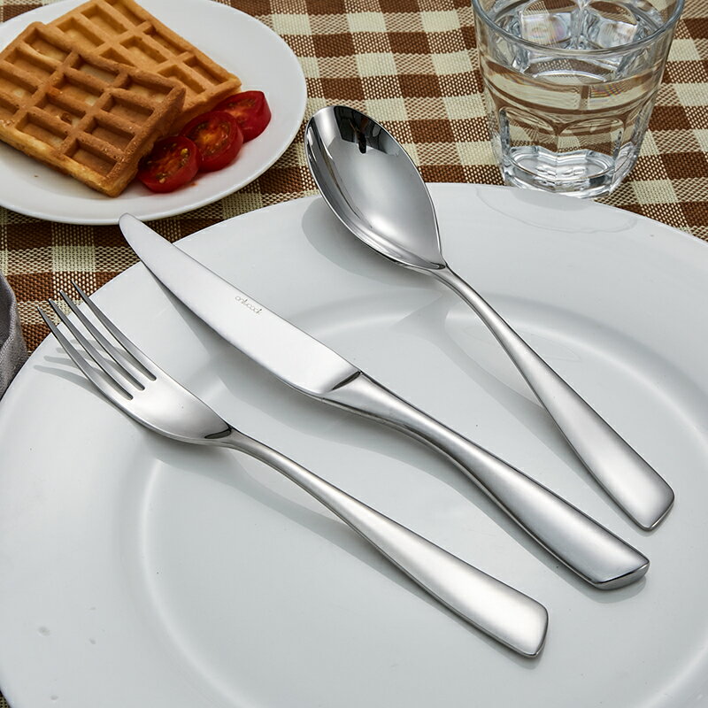 304不銹鋼刀叉套裝家用創意西餐餐具牛排刀餐刀勺子叉子