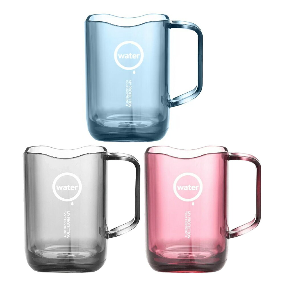 日本SP SAUCE可立牙刷380ml方型漱口杯 1
