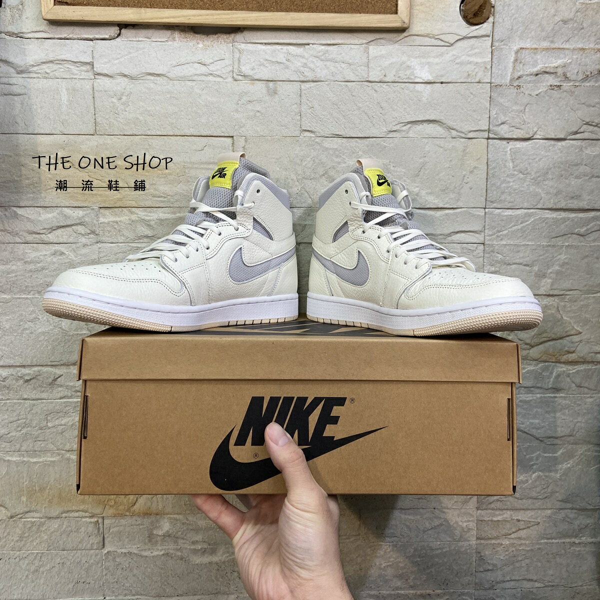 AIR JORDAN 1 ZOOM COMFORT Sail Pearl White 1代高筒CT0979-107 | The