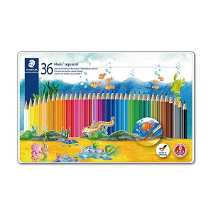 施德樓 MS 德國ABS水性色鉛筆 鐵盒 36色 / 盒 MS14410M36
