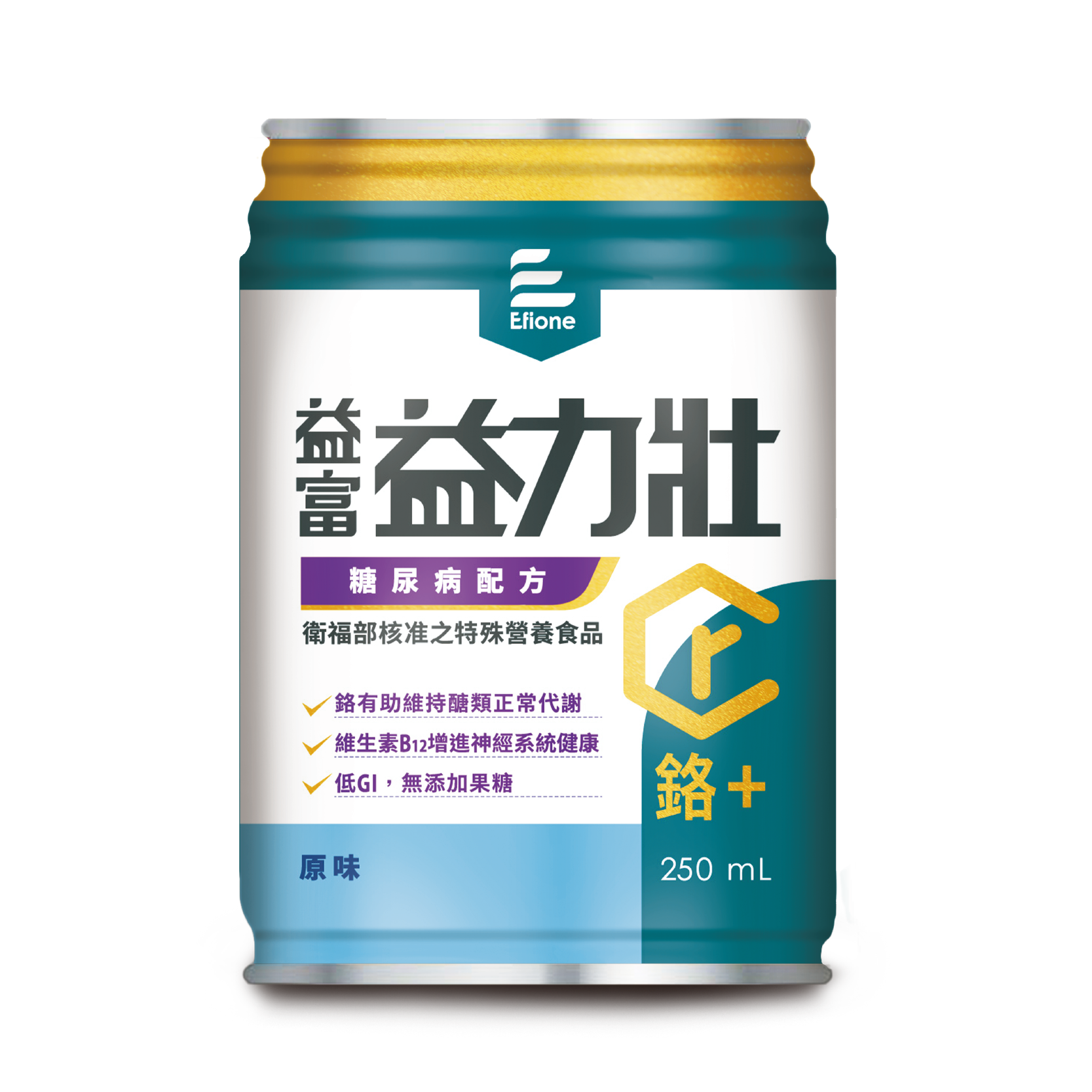 [送2罐] 益富 益力壯 糖尿病配方-原味 (250ml/24罐/箱)【杏一】