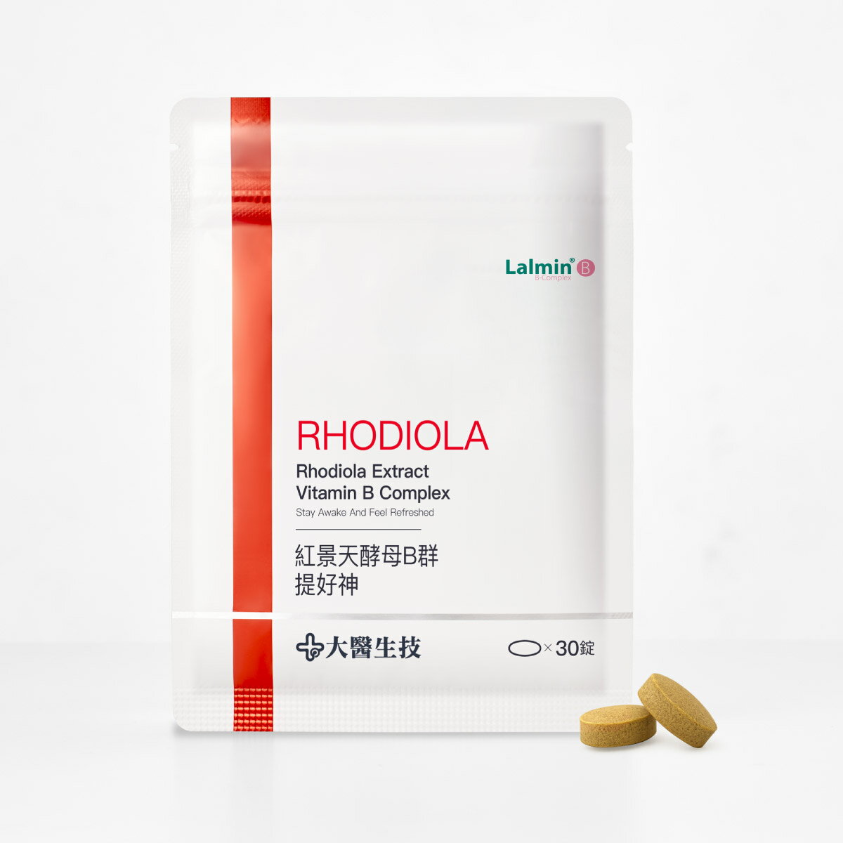 大醫生技 紅景天酵母B群30錠【買2送1】維他命B群 3