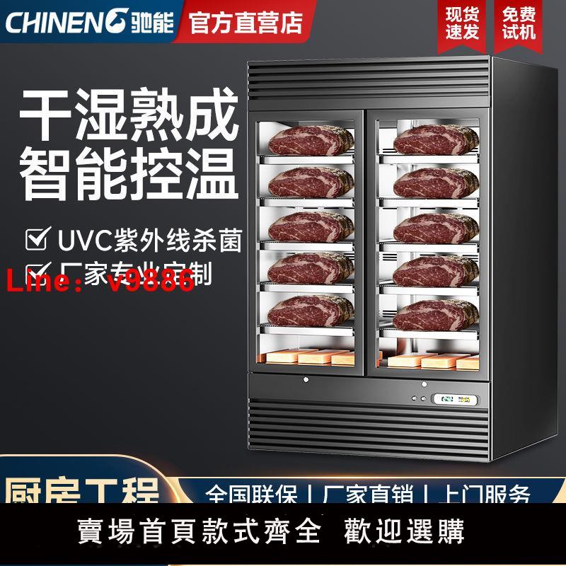 【台灣公司 超低價】馳能牛肉熟成柜商用牛排柜冷藏展示柜干式高端排酸柜西餐廳恒溫柜
