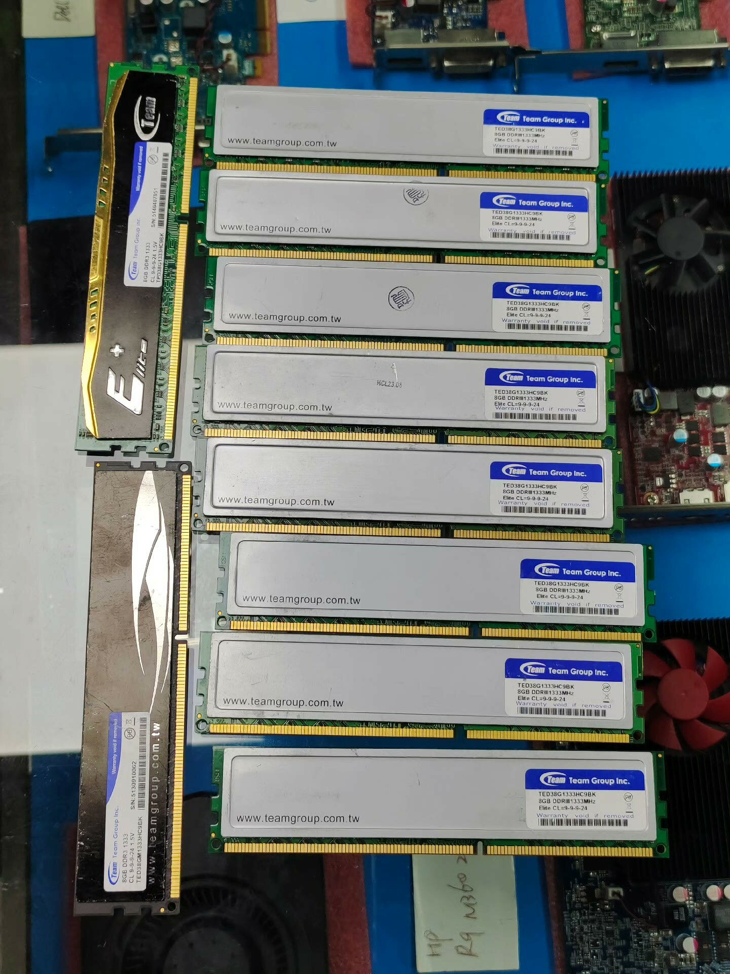 十銓8g1600 ddr3臺式機內存條馬甲條 一批十銓原裝馬甲條，一共3【北歐居家生活】