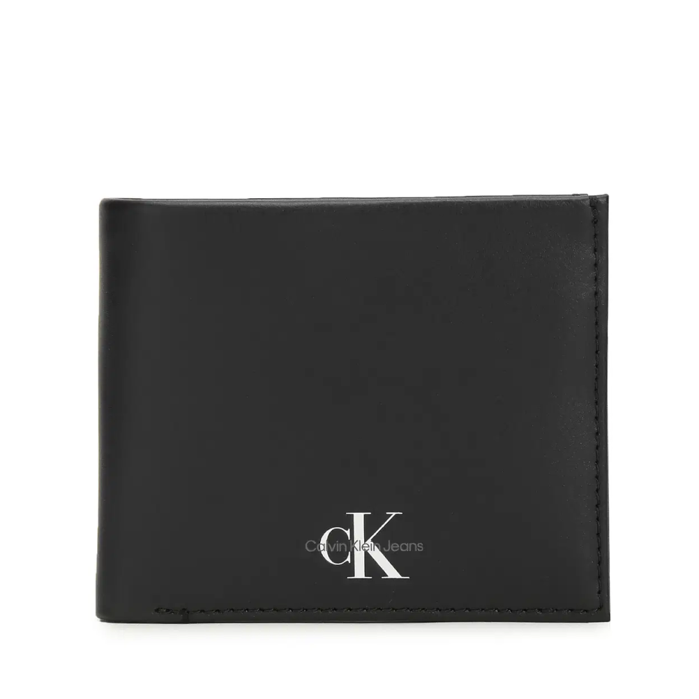 Calvin Klein Jeans 皮夾 短夾 平滑真皮皮革 男夾 皮夾 短夾 錢包 C90408 黑色CK(現貨)▶指定Outlet商品5折起☆現貨【送禮首選★APP下單點數4倍送】