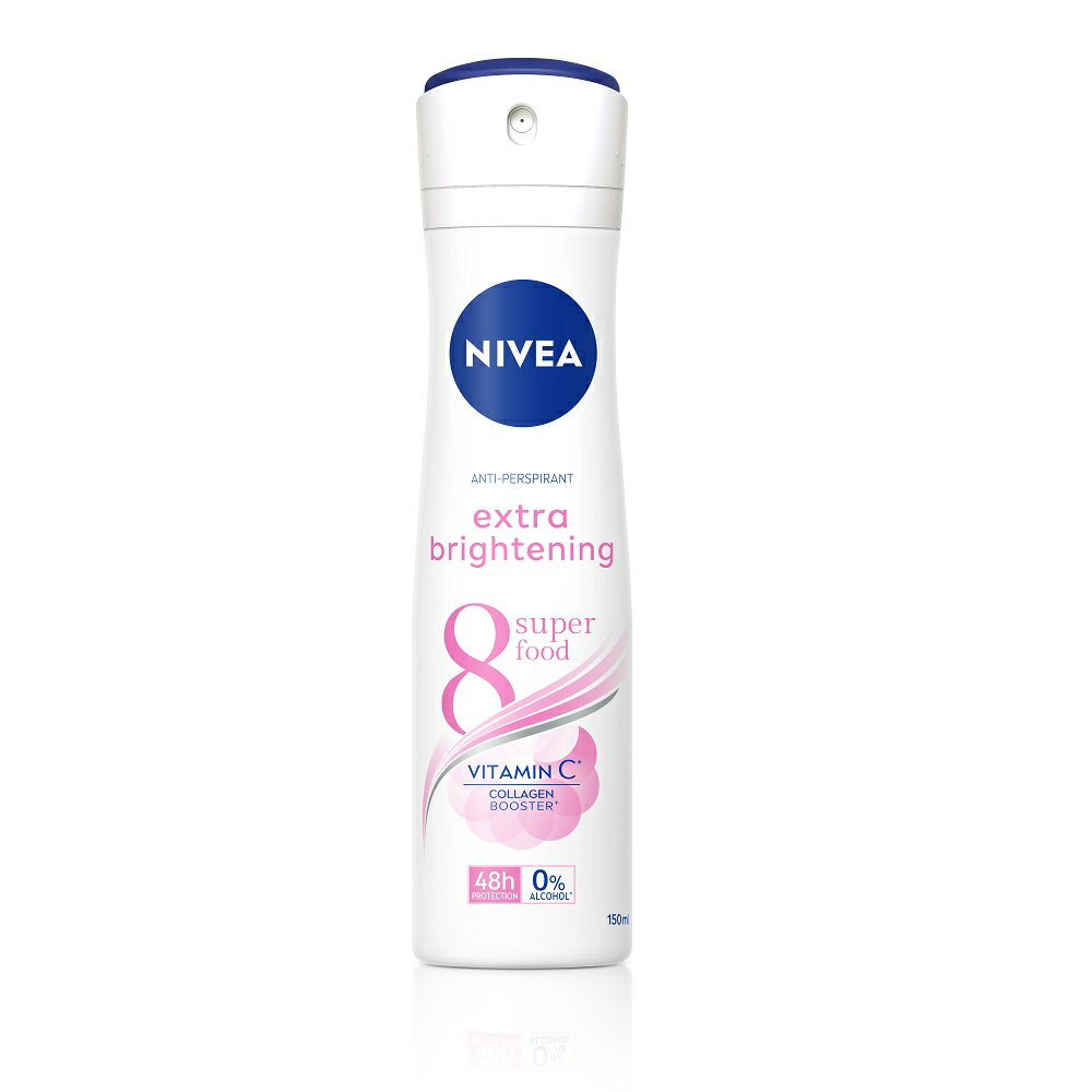 妮維雅止汗爽身噴霧 亮白系列150ml(長效止汗)【居家生活便利購】