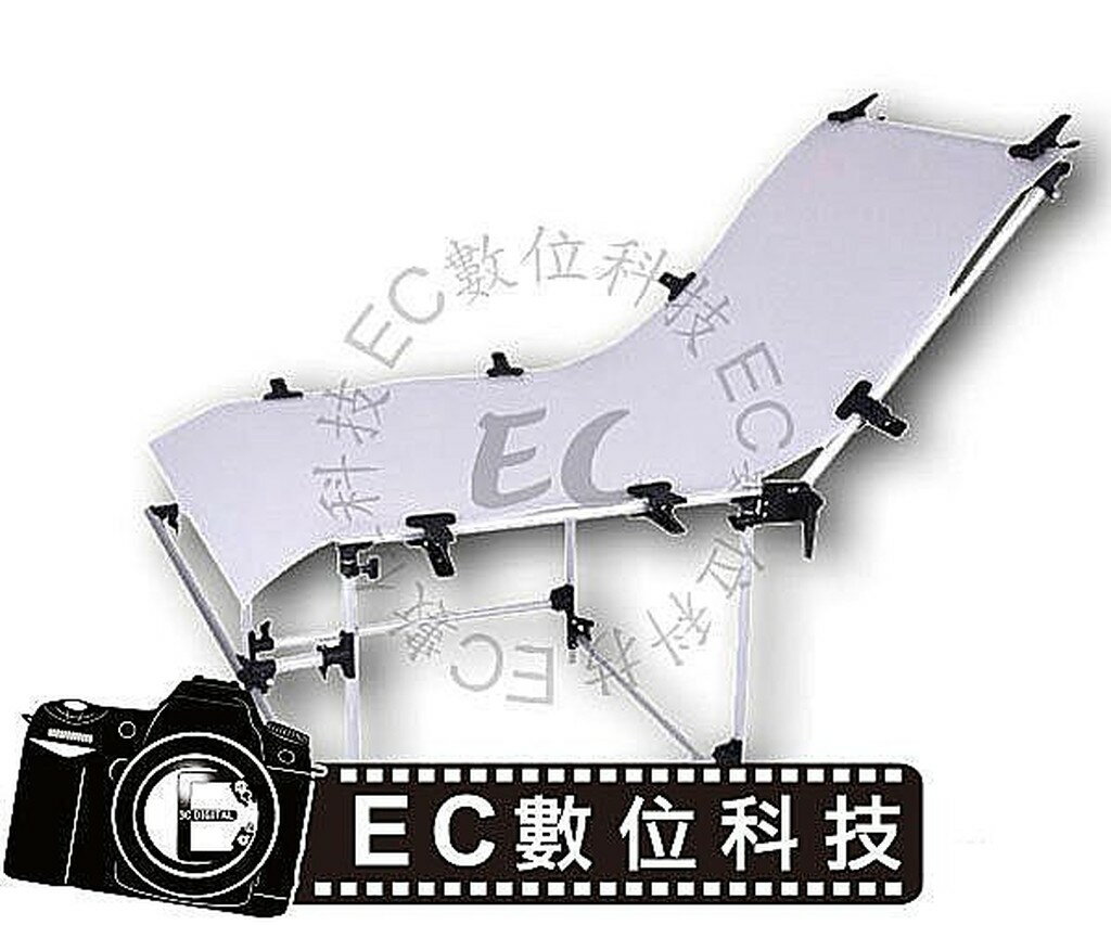 【EC數位】鋁合金商品拍攝台 60X130CM 商品拍攝椅 免去背商攝台 去背透光板 附提袋 &