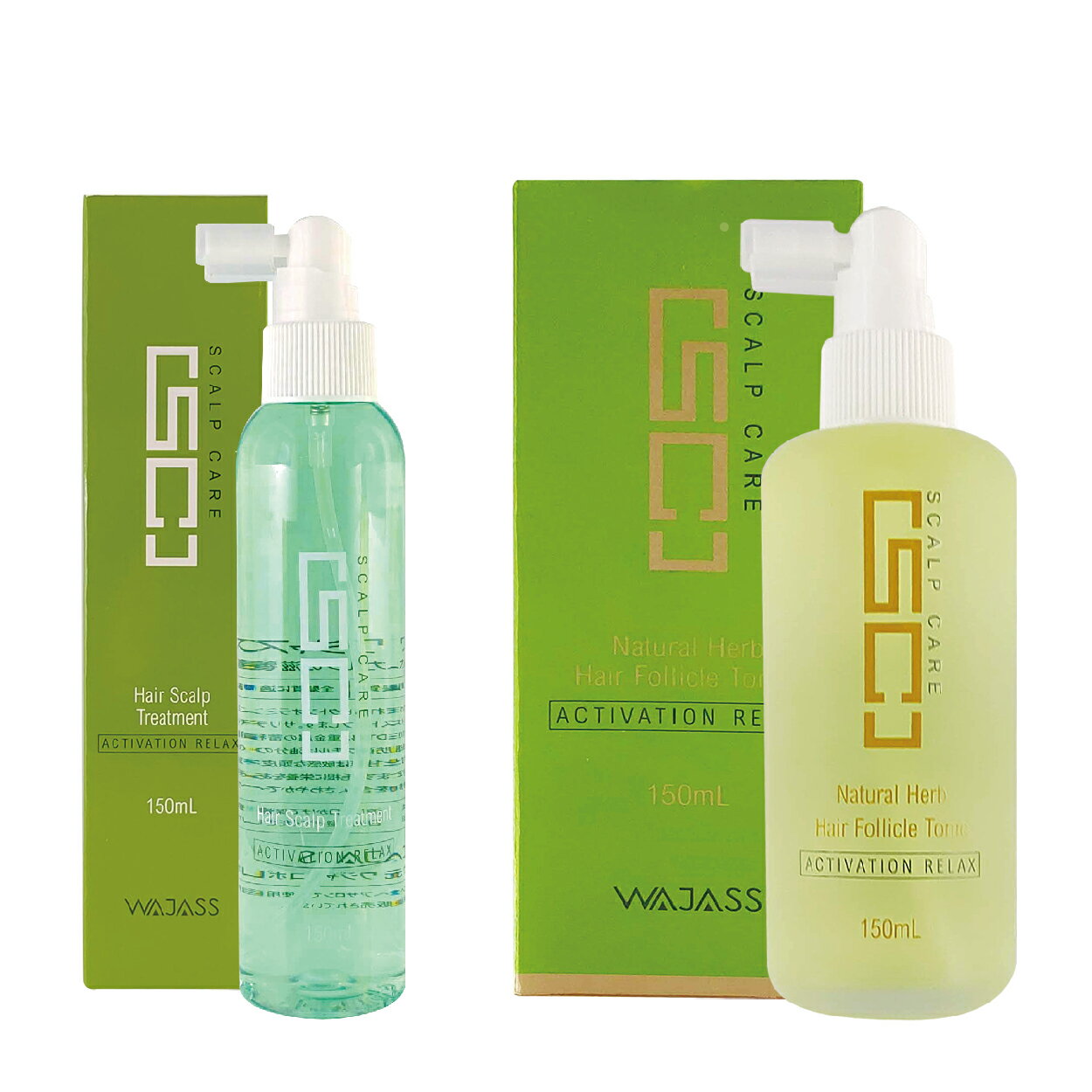 WAJASS威傑士 頭皮理療系列 SC7頭皮滋養液150ml / SC8頭皮養護液150ml 【貝羅卡】｜滿額領券最高現折$200 1