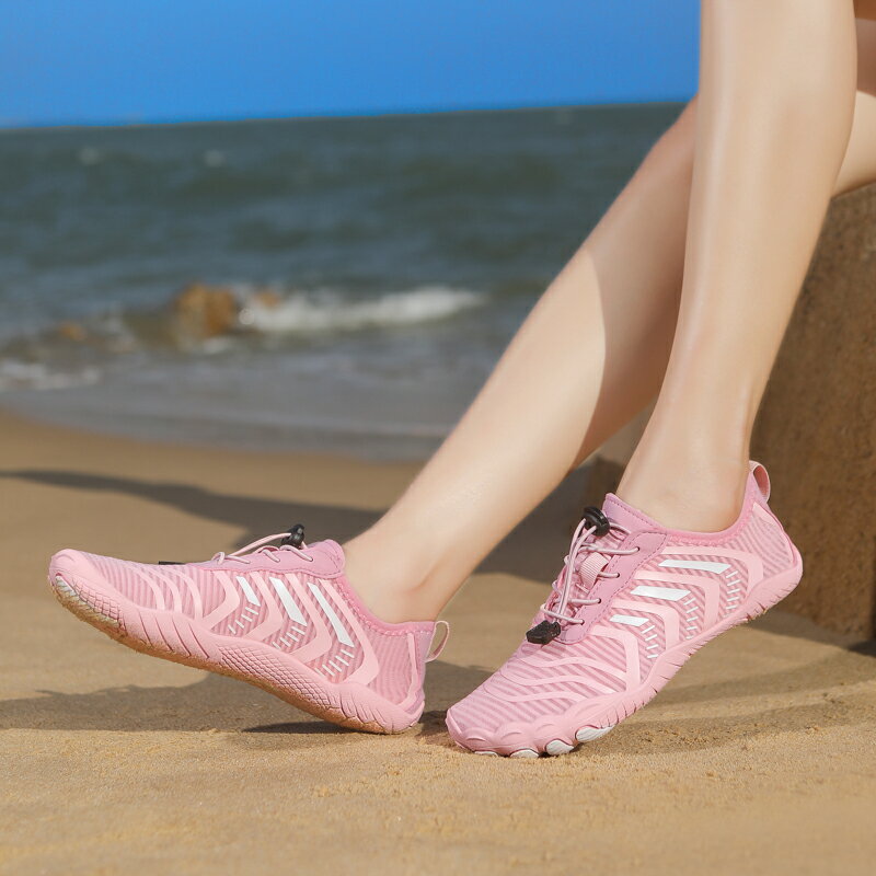 【免運】可開發票 情侶沙灘鞋男女款溯溪鞋夏季戶外排水鞋速干涉水鞋海邊防割游泳鞋