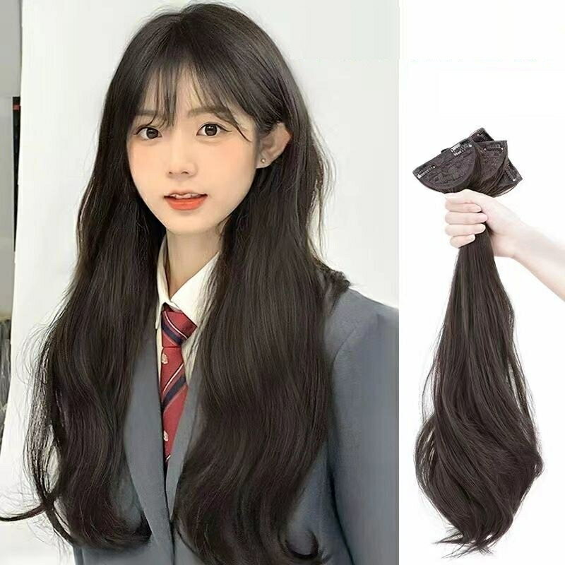 【巴黎精品】現貨+預購 女假髮透氣假髮片輕量假髮免打理假髮整頂假髮角色扮演 3片-內扣無痕捲髮4色a1jl18