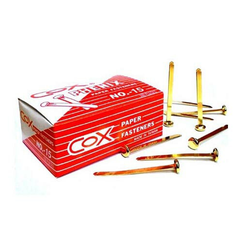 COX 三燕 雙腳釘 5cm 100支 /小盒 NO.15