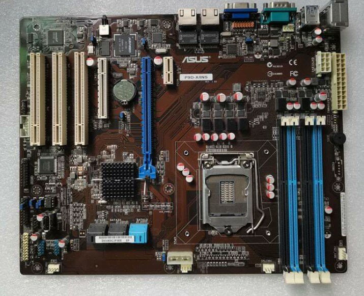 【可開發票】ASUS/華碩 P9D-X/INS 華碩C222架構 LGA1150 DDR3單路主機板