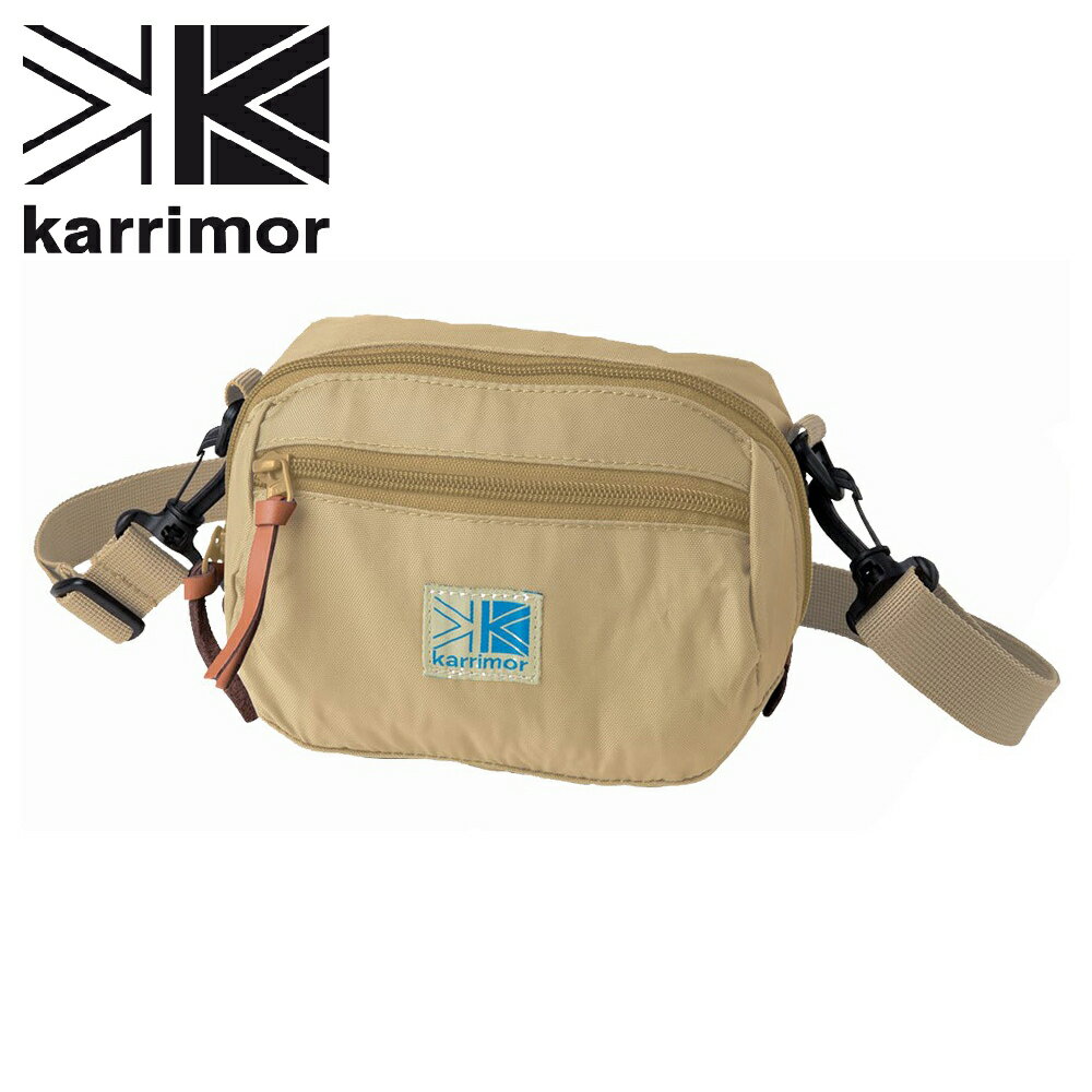 【Karrimor 英國 VT pouch 多功能隨身包《蒼白卡其》】53619VP/側背包/腰包/戶外休閒包