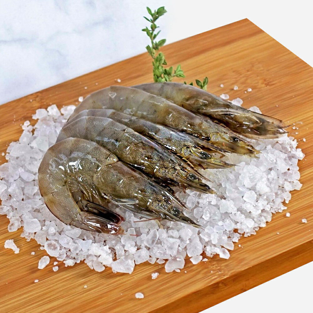 頂級海白蝦 Whiteleg Shrimp 300克 兩種規格