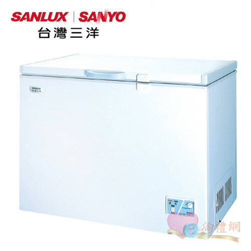 <br /><br />  淘禮網 SANLUX 台灣三洋  326公升環保冷凍櫃 SCF-326T<br /><br />