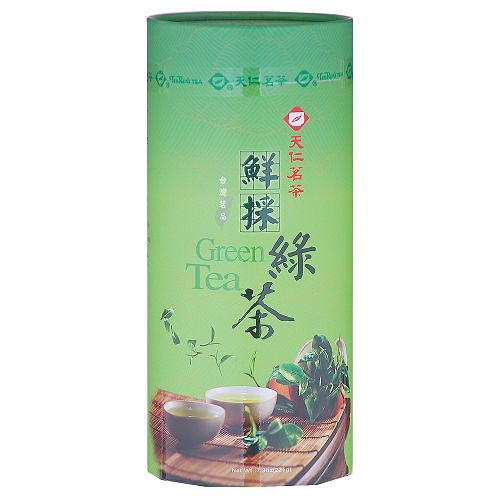 天仁茗茶台灣茗品-鮮採綠茶225g【愛買】