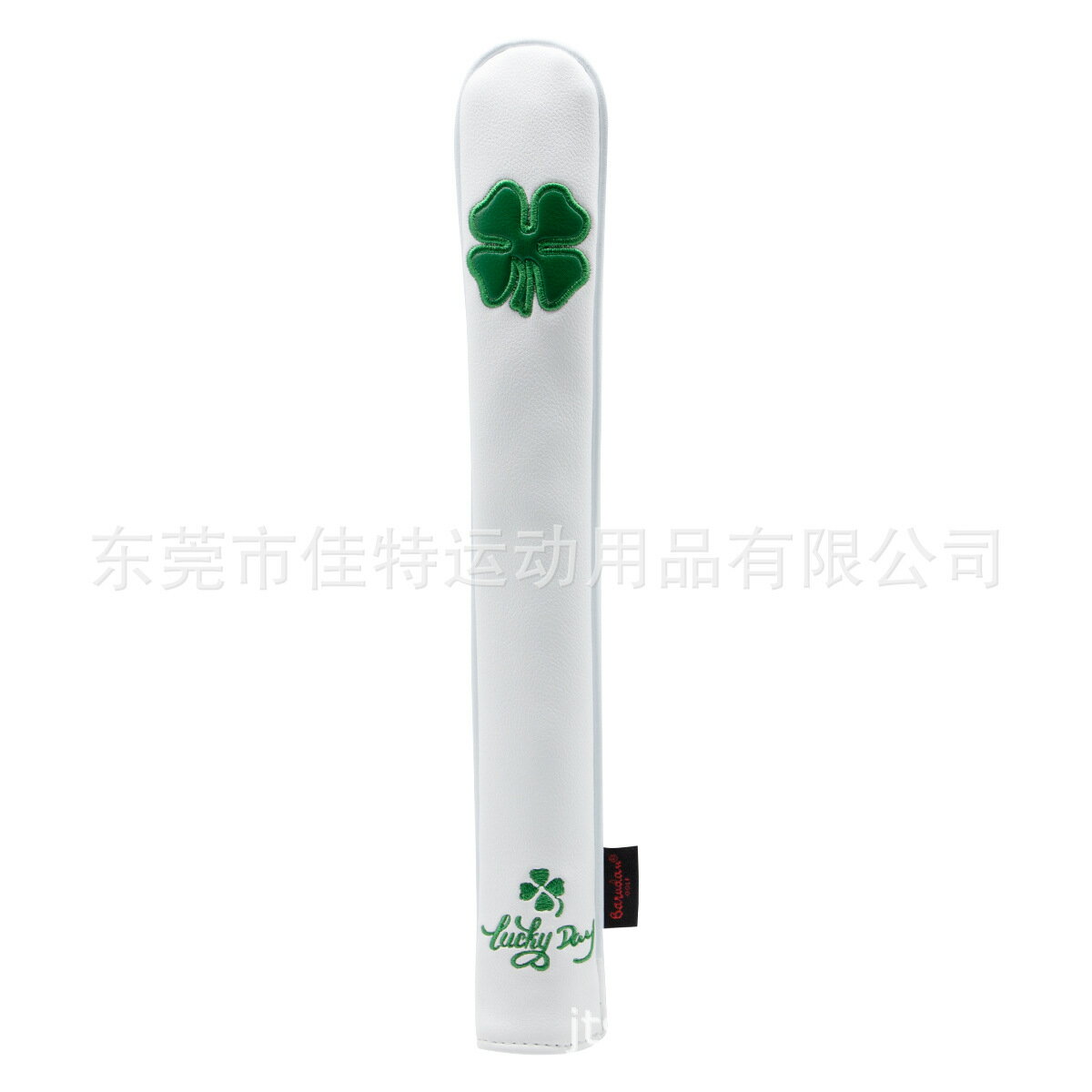 高爾夫球杆套 定位杆套幸運lucky clover球杆頭套裝飾指示棒套