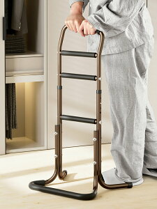 老人床邊扶手免打孔衛生間移動馬桶扶手架家用安全助力起床輔助器