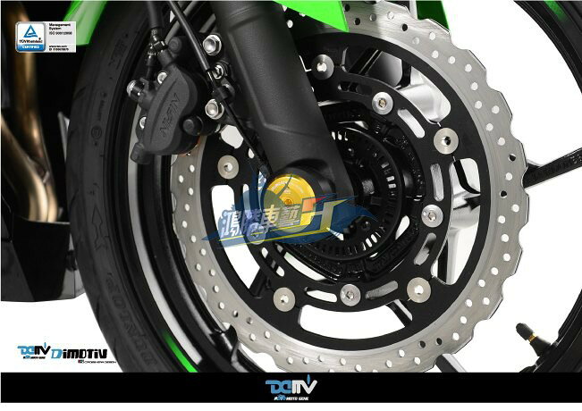 德國DMV KAWASAKI 川崎忍者NINJA Z 400 改裝Roll款前輪防摔球組