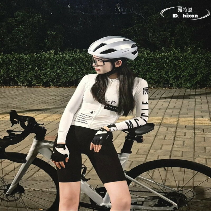 【免運】2025新款春秋季 騎行服女款 薄款防風上衣 小個子騎行服 公路自行車長袖上衣 男款