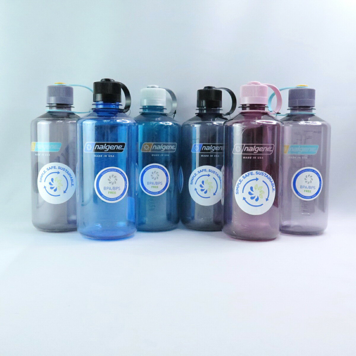 Nalgene 美國專業水壺 窄嘴水壺 1L Tritan瓶身 2020-2021-2078 送水瓶刷