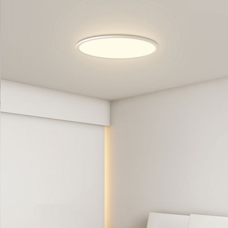 超薄圓形吸頂燈現代簡約創意led燈個性藝術ins風網紅同款臥室主燈