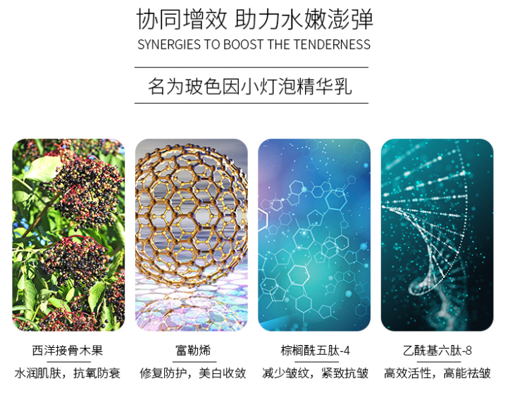 名為玻色因小燈泡精華乳 緊緻乳液 保濕乳液 4