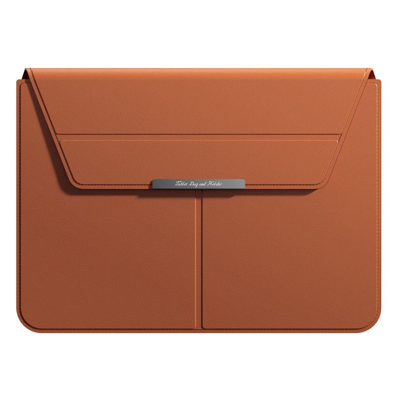 免運附發票 電腦收納包 【護眼支架優】適用於蘋果macbookPro14多功能電腦包matebook15.6寸帶支架內膽包 快速出貨