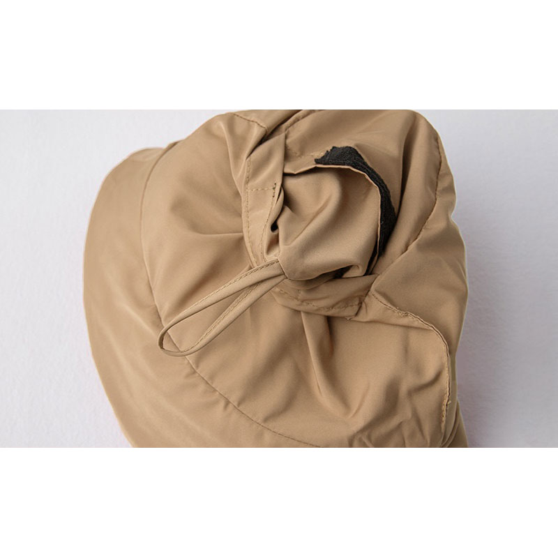 ANNAS 正韓羽絨棉直筒帽 帽子 漁夫帽 盆帽 水桶帽 造型帽 遮陽帽 個性 潮流 黑色 韓國 空氣感帽子 9