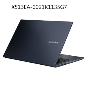 【最高折200+4%回饋】華碩 X513EA-0021K1135G7 酷玩黑(i5-1155G7/8G/512G/Iris Xe/15.6吋/FHD/W11)超輕薄筆電