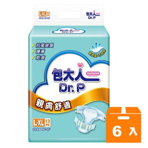 包大人 成人紙尿褲-經濟型 L-XL (13片)x6串/箱 【康鄰超市】