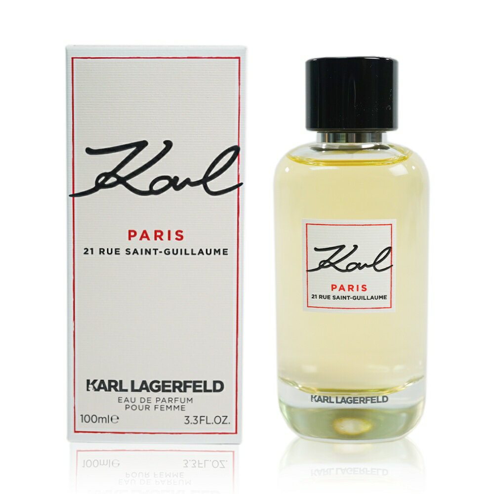 KARL LAGERFELD 卡爾巴黎香榭女性淡香精 100ML-買就送TOUS 淘氣小熊寶寶迷你香水4.5ML