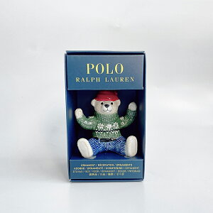 美國百分百【全新真品】Ralph Lauren 收藏 RL 公仔娃娃 小熊 POLO 陶瓷娃娃 禮物 裝飾 AF87