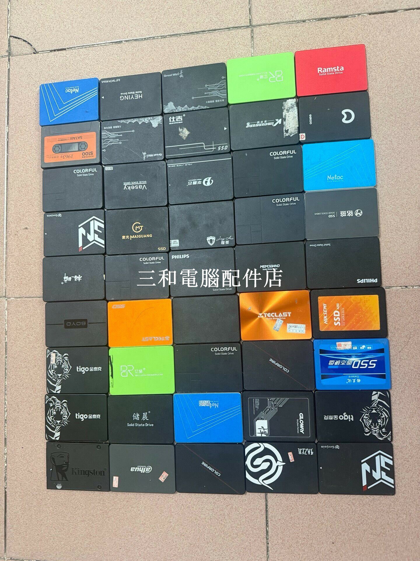 二手拆機 480G 500G 512G 2 5寸 SATA 國態硬碟 健康度良好 隨機出貨