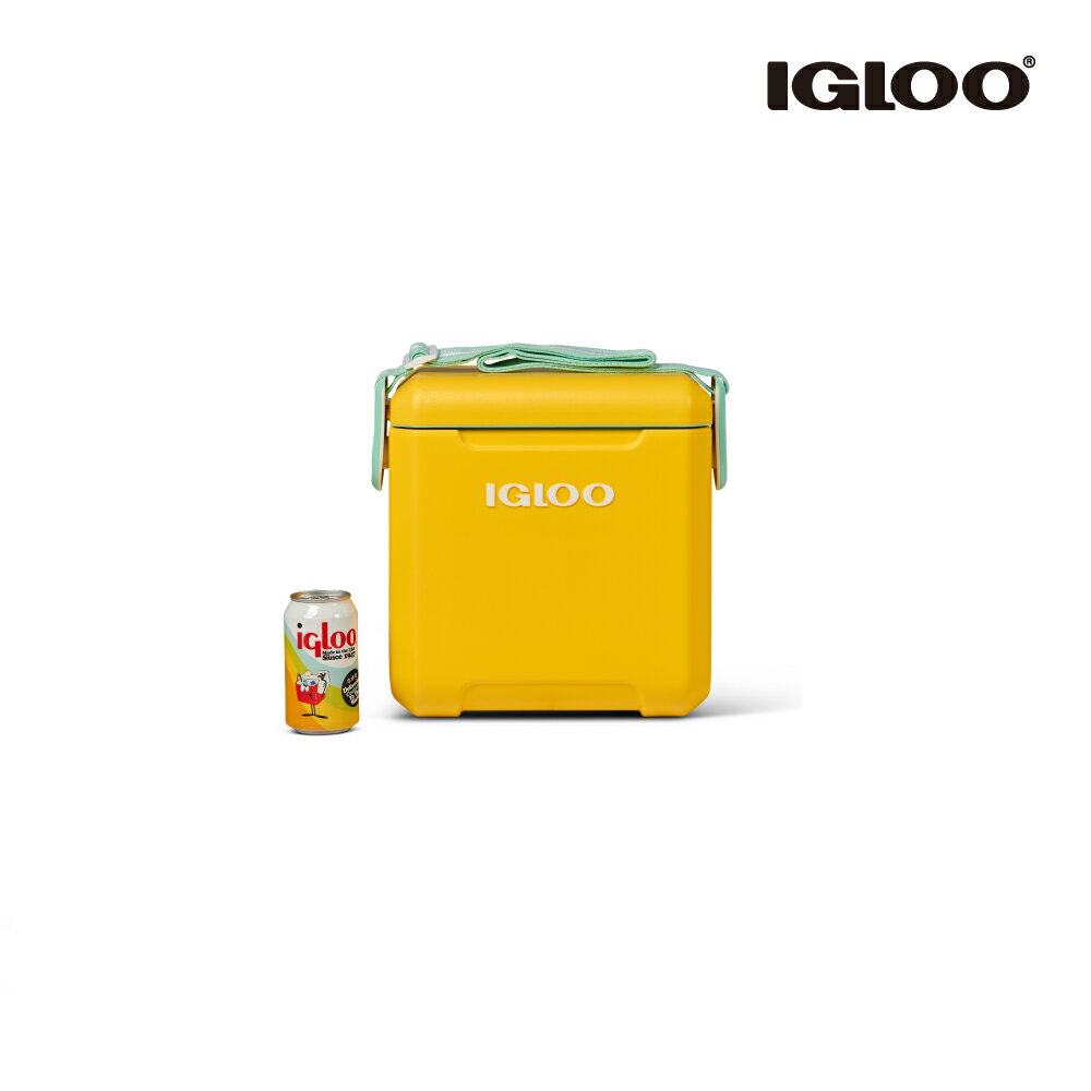 IGLOO TAG-ALONG TOO 系列二日鮮 11QT 冰桶 32819 檸檬黃 / 城市綠洲 (保鮮保冷、露營、戶外、保冰、冰桶)