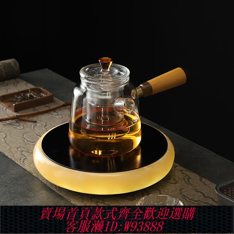 {臺灣公司貨 可打統編}110v美國日本鐵壺電陶爐煮茶器迷你玻璃電熱燒水壺電磁爐小型茶爐