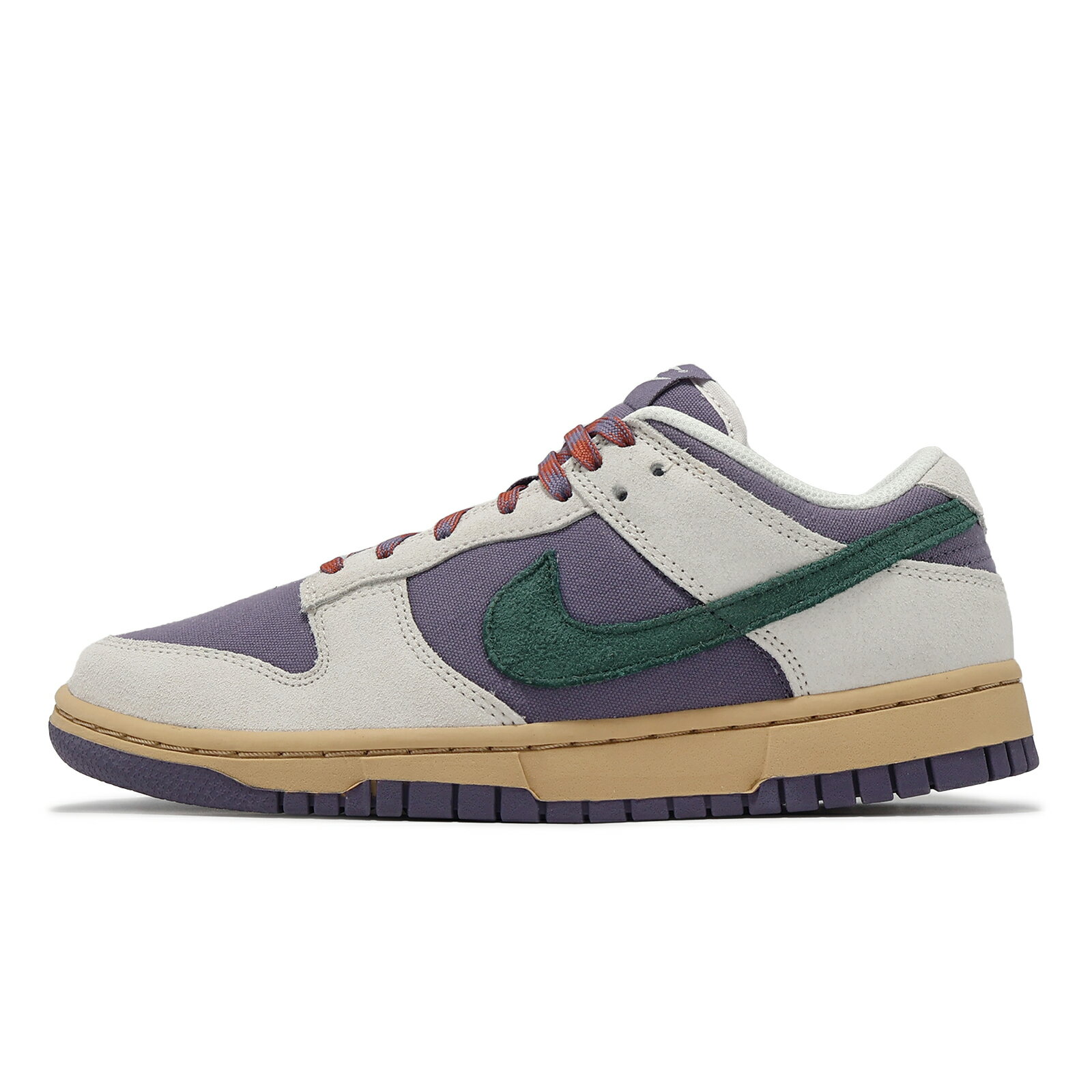 Nike 休閒鞋 Wmns Dunk Low Joker 女鞋 紫 綠 灰 小丑配色