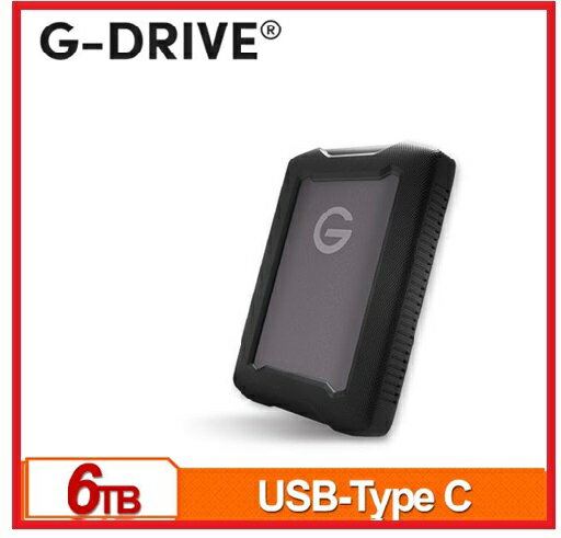 SanDisk Professional G-DRIVE ArmorATD 6TB 2.5吋行動硬碟