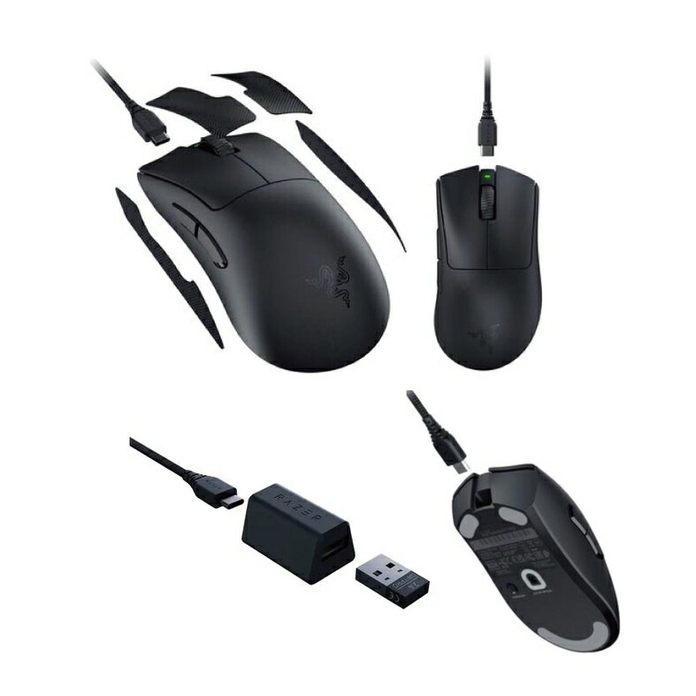 本壘店跨店20%回饋】Razer 雷蛇DeathAdder V3 PRO 煉獄奎蛇V3 PRO