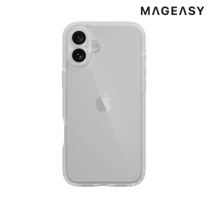 MAGEASY Apple 蘋果 iPhone 16 6.1吋 / 16 Plus 6.7吋 Aero 極輕薄防摔手機殼 (相容 MagSafe) 保護殼 保護套 防摔殼 軍規防摔認證