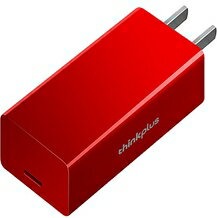 強強滾~聯想 thinkplus GaN 65W氮化鎵 PD+QC3.0 Type-C充電器(黑/紅二色)