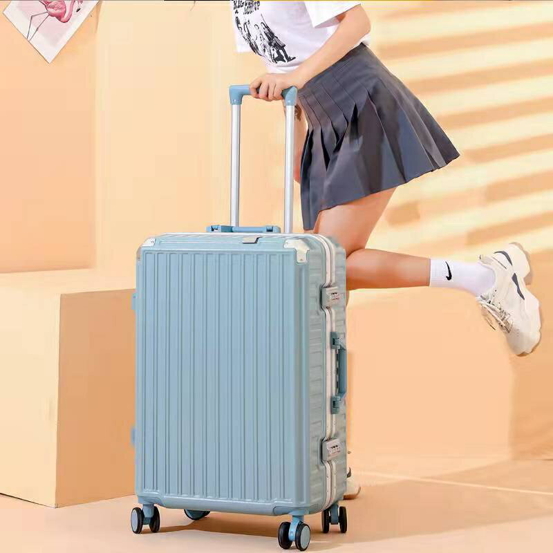🔥行李箱 超輕量行李箱 登機箱 20吋 24吋 26吋 復古防刮行李箱 旅行箱 拉桿箱 拉鏈箱 超大容量